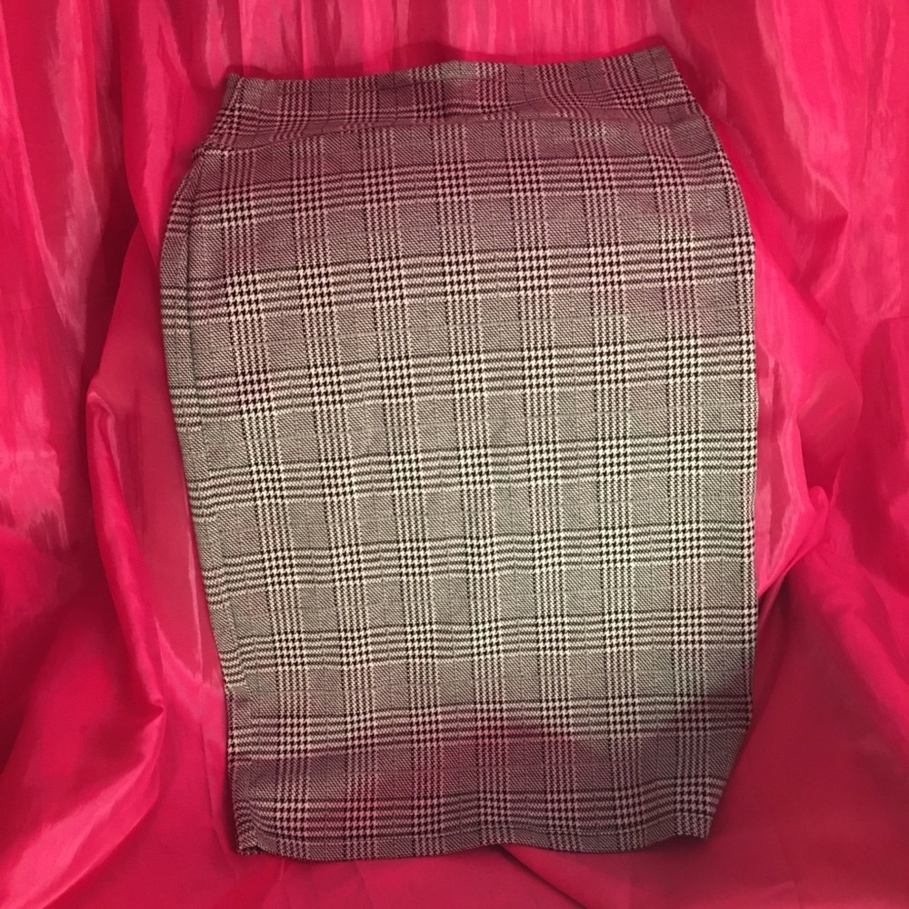 Pencil skirt.